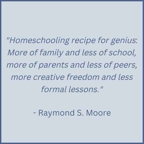 Homeschooling quote