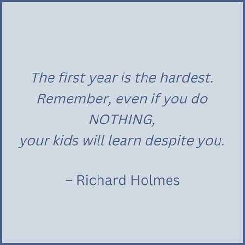 Homeschooling quote